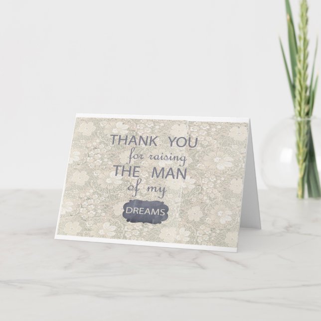 Tarjeta Regalo perfecto para la suegra (Anverso)