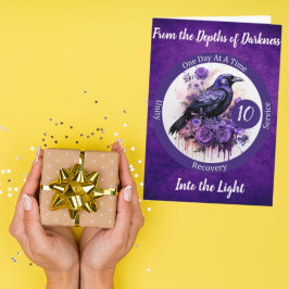 Tarjeta Regalo personalizado de hito de recuperación de cu