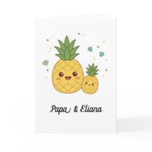 Regalo personalizado del Día del Padre Piña Papá p