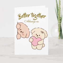 Tarjeta Regalo significativo para parejas – Amor elegante