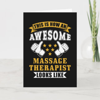 Tarjeta Regalo terapeuta de masaje