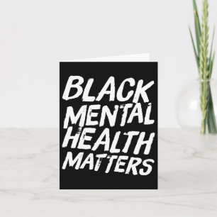 Tarjeta Regalo terapéutico de problemas de salud mental en