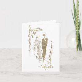 Tarjeta Regalos de arte para bodas y aniversarios de novia
