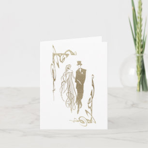 Tarjeta Regalos de arte para bodas y aniversarios de novia