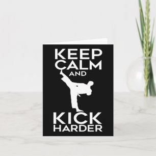 Tarjeta Regalos De Artes Marciales Para Artistas De Karate