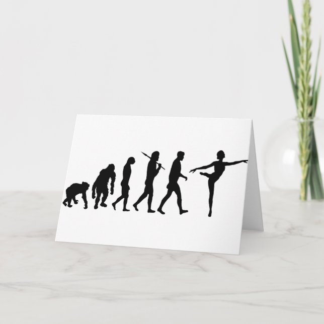 Tarjeta Regalos de baile para ballet y bailarinas modernas (Anverso)