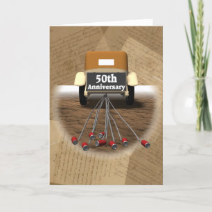 Tarjeta Regalos de Bodas de Oro 50 Aniversario