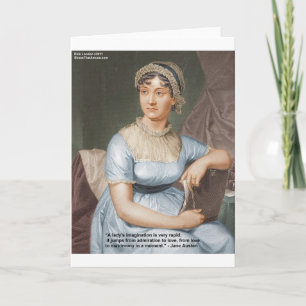 Tarjeta Regalos de citas de amor/amistad/bálsamo de Jane A