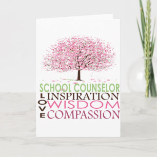 Tarjeta Regalos de consejeros escolares