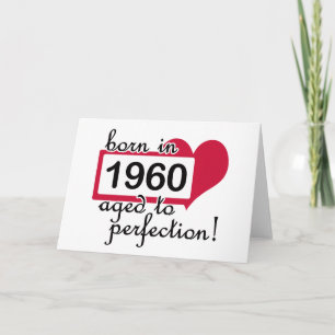 Tarjeta Regalos de cumpleaños número 50, 1960