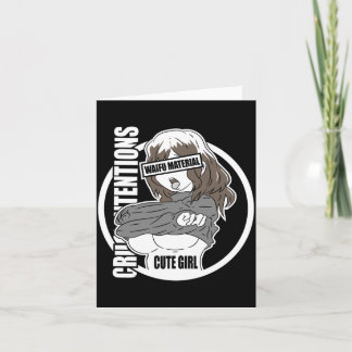 Tarjeta Regalos de disfraz de chica para hombres Kawaii An