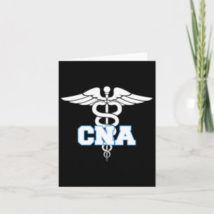 Tarjeta Regalos De Enfermeras Del Símbolo Médico Cna Caduc