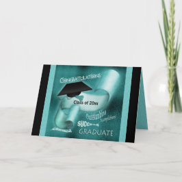 Tarjeta Regalos de graduación de hombres elegantes