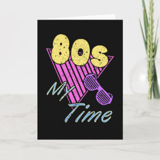 Tarjeta Regalos de los 80 Retro Nostalgia