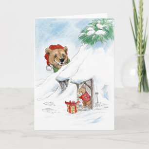 Tarjeta ¡Regalos de Navidad para todos!