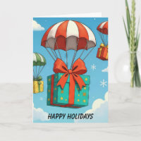 Regalos De navidades Entregados Por Paracaídas
