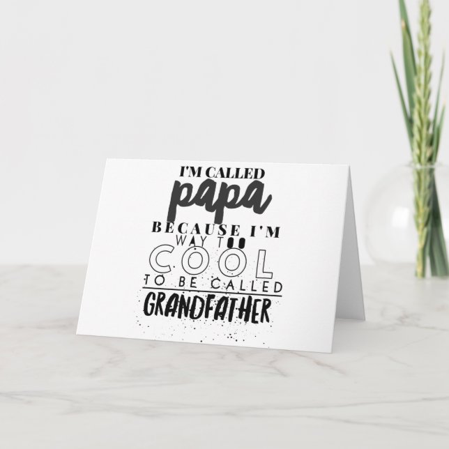 Tarjeta Regalos de papá de Guay desde el hijo (Anverso)