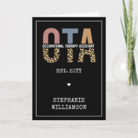 Regalos de personalizado OTA de Auxiliar de Terapi
