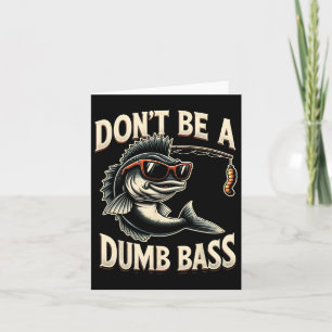 Tarjeta Regalos De Pesca Para Los Hombres B Dad Funny (Neg