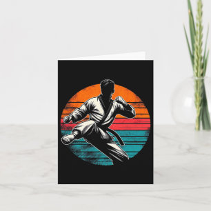 Tarjeta Regalos De Tees Marciales Coreanos De Taekwondo Pa