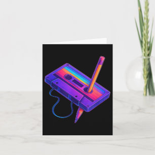 Tarjeta Regalos de vestimenta de Fiesta retro de los años 