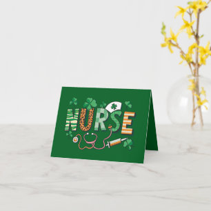 Tarjeta Regalos del día de la enfermera vida de enfermera 