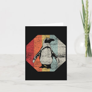 Tarjeta Regalos del Día de la Tierra Animal Pingüino Lindo
