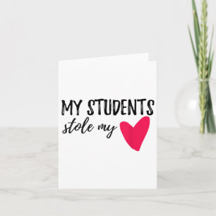 Tarjeta Regalos del Día de San Valentín para Maestros que 