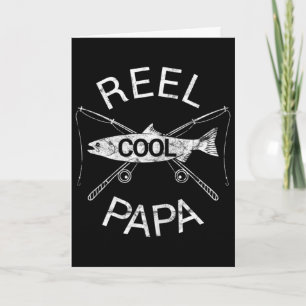 Tarjeta Regalos del Día del Padre Chistoso Carrete de Pesc