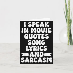 Tarjeta Regalos divertidos con frases sarcásticas para hom