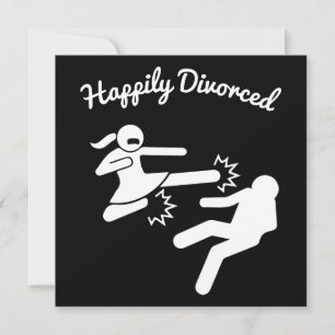 Tarjeta Regalos divertidos de simpatía por divorcio