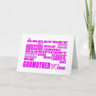 Tarjeta Regalos divertidos para las Madrinas : Gran Madrin