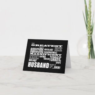 Tarjeta Regalos Divertidos para Maridos : El Mejor Marido