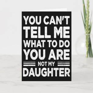 Tarjeta Regalos divertidos para padre Daddy hombres de hij