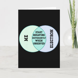 Tarjeta Regalos divertidos para profesores de ciencias y n