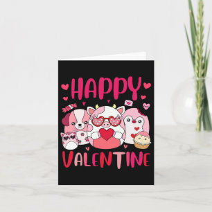 Tarjeta Regalos Feliz Día de San Valentín para Niños W