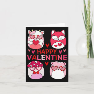 Tarjeta Regalos Feliz Día de San Valentín para Niños y Muj