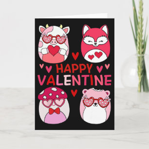 Tarjeta Regalos Feliz Día de San Valentín para Niños y Muj