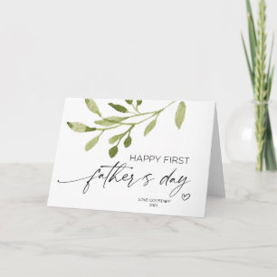 Tarjeta Regalos Feliz Primer Día del Padre al Esposo de Be