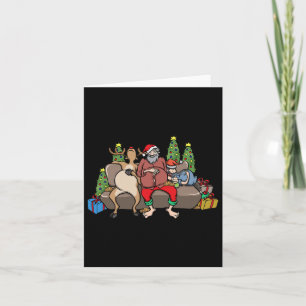 Tarjeta Regalos gastronómicos Coma Navidades divertidos Pu