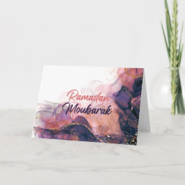 Tarjeta Regalos islámicos de Ramadán Mubarak