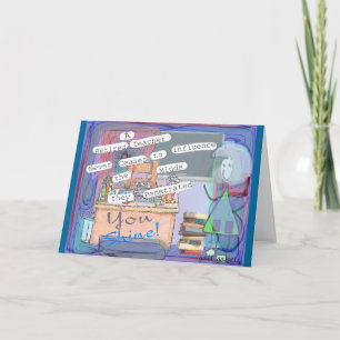 Tarjeta Regalos jubilados del arte del profesor