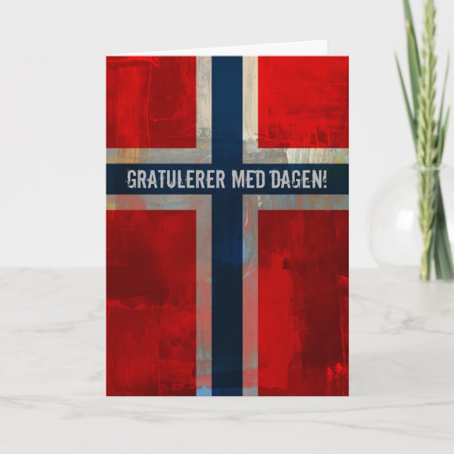 Tarjeta Regalos Painterly del tema del Grunge (Anverso)