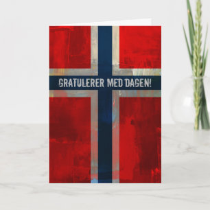 Tarjeta Regalos Painterly del tema del Grunge