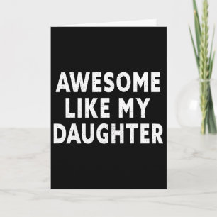 Tarjeta Regalos para el Día del Padre para hombres increíb