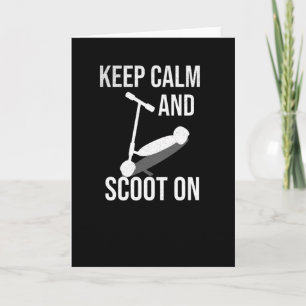 Tarjeta Regalos Para Los Motociclistas   Stunt Scooter Rid