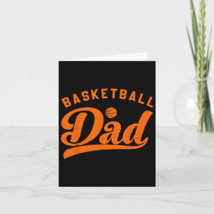 Tarjeta Regalos para Papá de Baloncesto Día del Padre