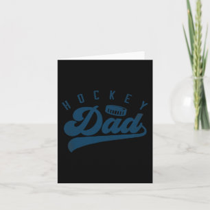 Tarjeta Regalos para Papá de Hockey Día del Padre
