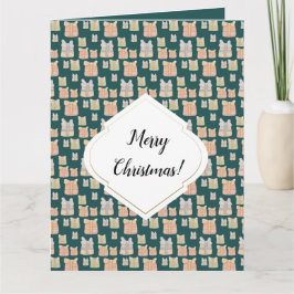 Tarjeta Regalos personalizados de Navidad de época