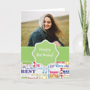 Tarjeta Regalos Únicos Y Especiales De Fiestas De Cumpleañ
